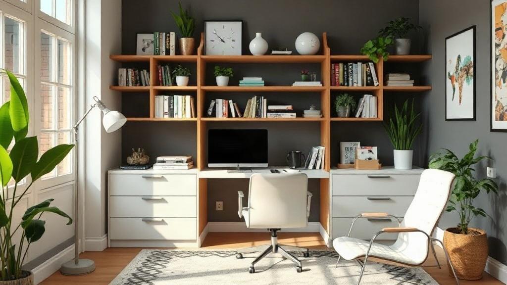 Projektowanie domowego biura z uwzględnieniem zasad ergonomii i doświetlenia. Porządek, który nie zabija domowego klimatu Projektowanie domowego biura z uwzględnieniem zasad ergonomii i doświetlenia. Porządek, który nie zabija domowego klimatu